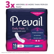 Prevail Bladder Control Pad – Moderate Long