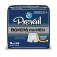 thumbnail image 1 of Prevail Boxers for Men Disposable Underwear Male Pull On Medium, PBM-512, Maximum, 48 Ct, 1 of 4