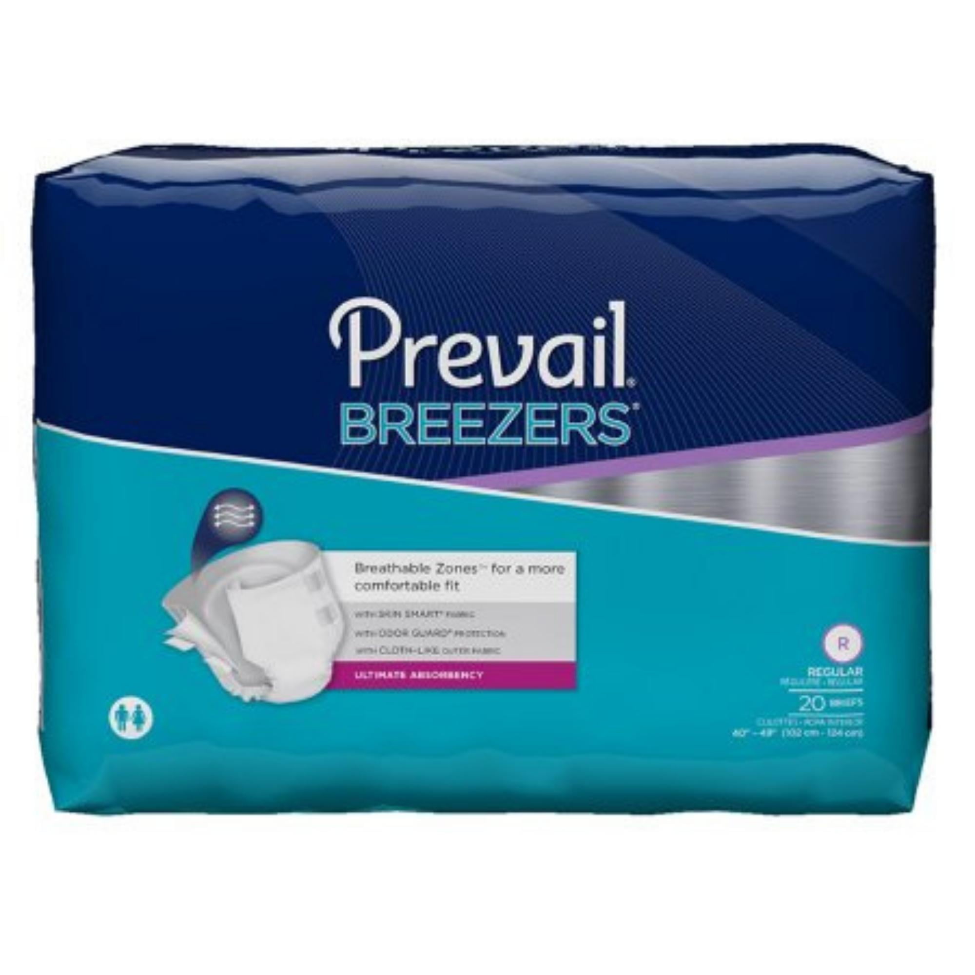 Prevail Breezers Protective Underwear, Ultimate Absorbency, Regular, 20  count 