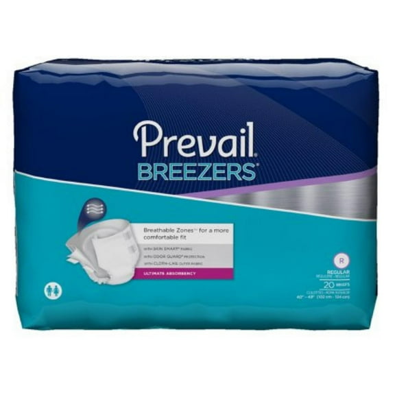Prevail Breezers Protective Underwear, Ultimate Absorbency, Regular, 20 count