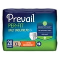 thumbnail image 1 of Prevail Per-Fit Extra Disposable Underwear Pull On with Tear Away Seams X-Large, PF-514/1, 80 Ct, 1 of 5