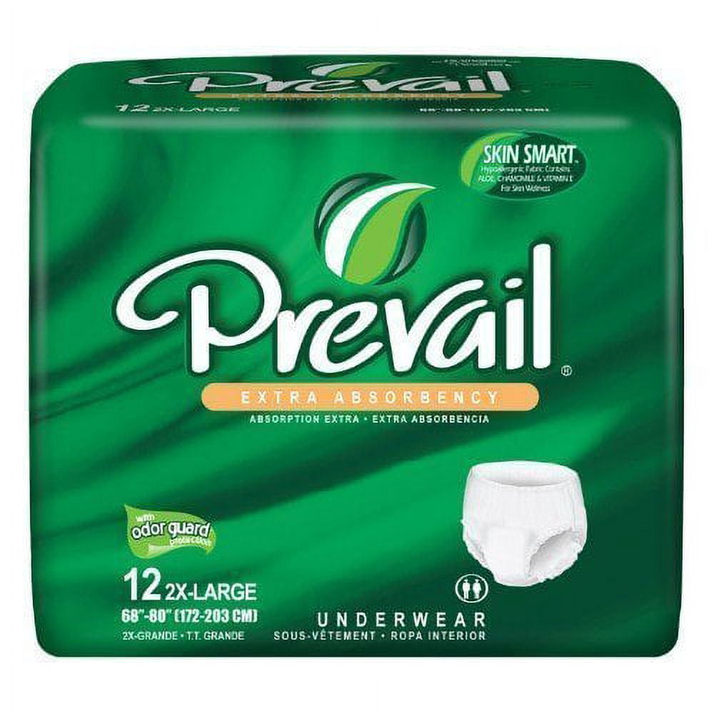 Preva Extra Prevail Extra Underwear 2X-Large Up to 80