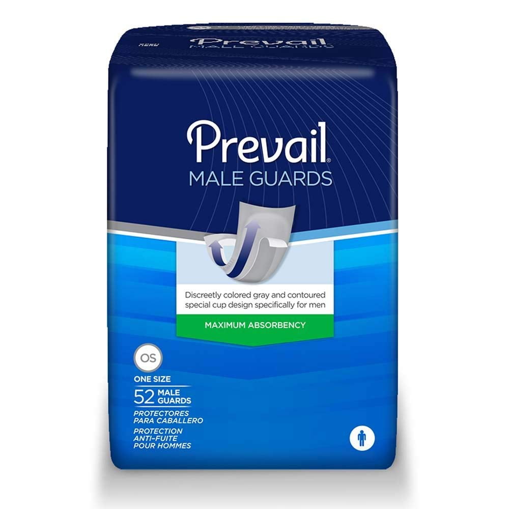 Prevail Guards for Men, Case of 208