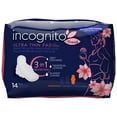 thumbnail image 1 of Prevail Incognito by Prevail Overnight Ultra Thin Pad 28 ct, 1 of 9