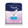 thumbnail image 1 of Prevail Incontinence Bladder Control Pads for Women, Moderate Absorbency, Regular Length, 180 Count, 1 of 2
