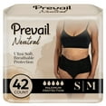 thumbnail image 1 of Prevail Neutral Incontinence Daily Underwear for Women | High Rise | Maximum Absorbency | Size Small/Medium | 42 Count, 1 of 7