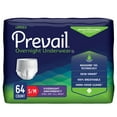 thumbnail image 1 of Prevail Overnight Incontinence Underwear for Men & Women, Maximum Absorbency, Small/Medium (64 Count), 1 of 1