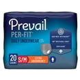 thumbnail image 1 of Prevail Per-Fit Daily Underwear for Men, Incontinence, Disposable, Extra Absorbency, Medium, 20 Ct, 1 of 6