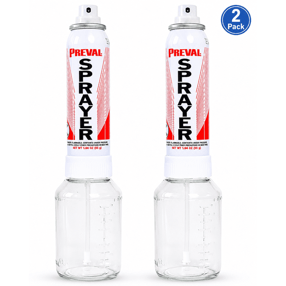 Preval 225 Sprayer 16 oz Convinient Spray Paint, 2 Pack