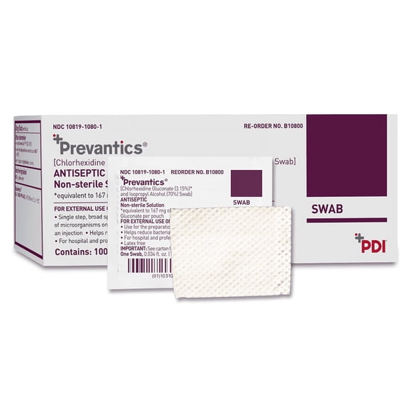 Prevantics Swab B10800 Box of 100