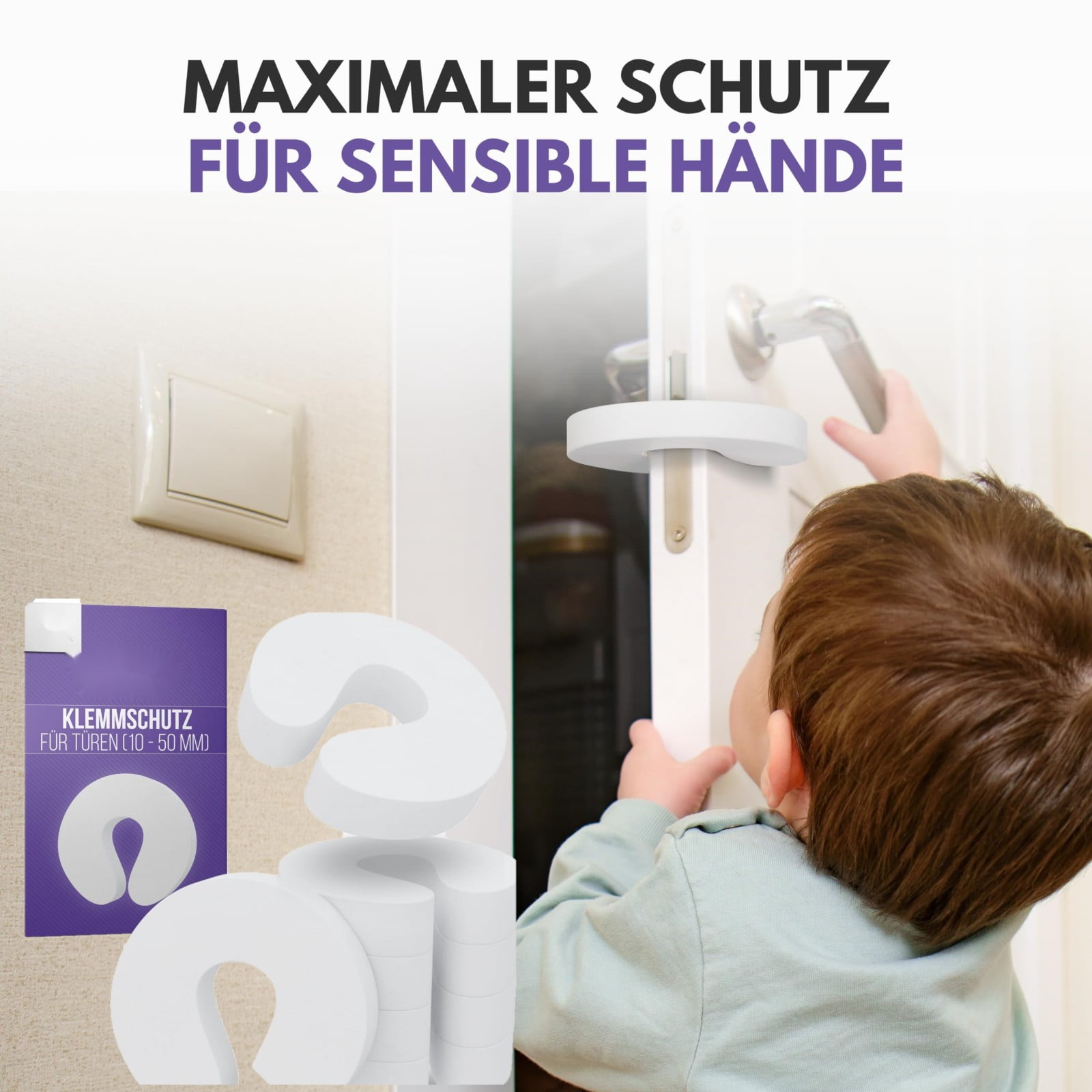 Prevent Finger Pinch Injuries, Slamming Door, and Child or Pet from