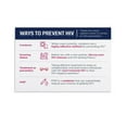 thumbnail image 1 of Prevent HIV Ways Poster Canvas Wall Art Posters For Room Aesthetic And Decor Poster For Bedroom Living Room Bathroom Kitchen Office Decor poster, 1 of 1