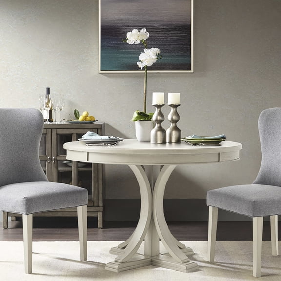 Prevent Marks and Stains - Round dining table in dining room, keeping it clean easily