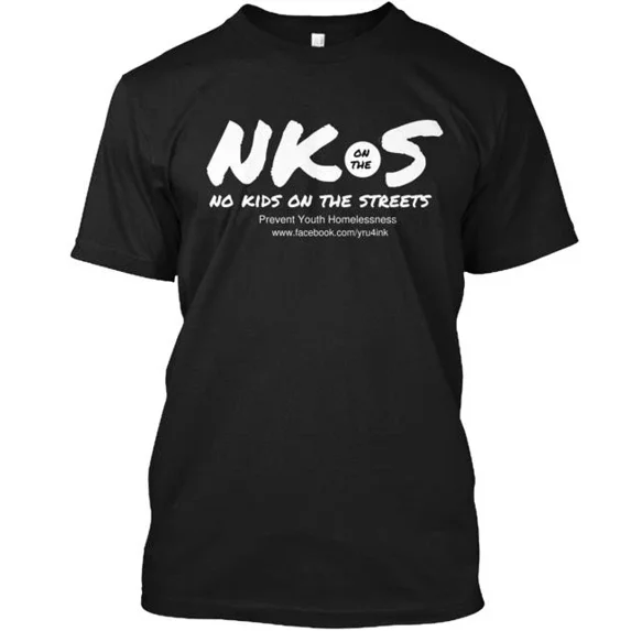 Prevent Youth Homelessness T-shirt Made in the USA Size S to 5XL