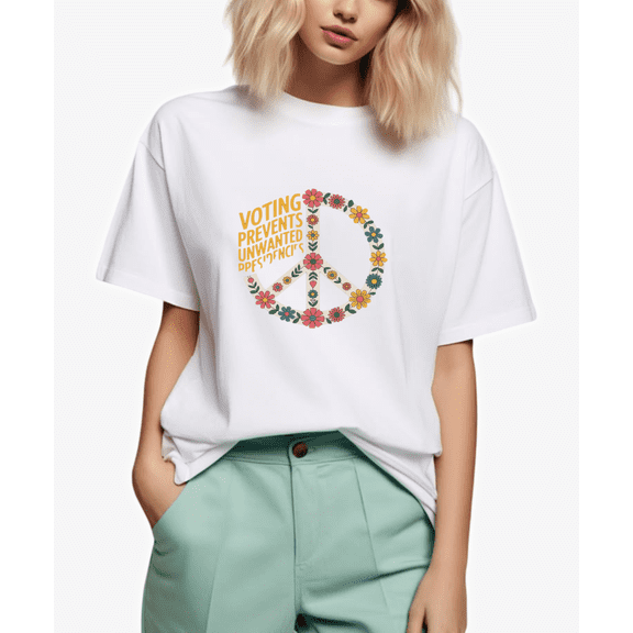 Prevents Unwanted Presidencies Funny Election Quote Humor Retro Inspired Unisex T-Shirt, up to size 5XL