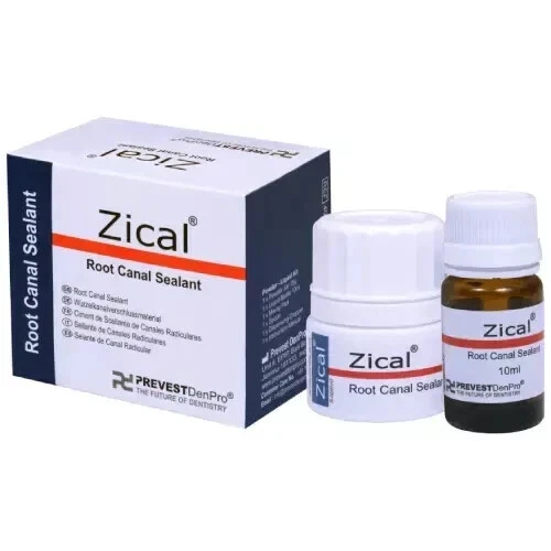 Prevest Denpro Zical Antibacterial Zoe Root Canal Sealant Powder & Liquid