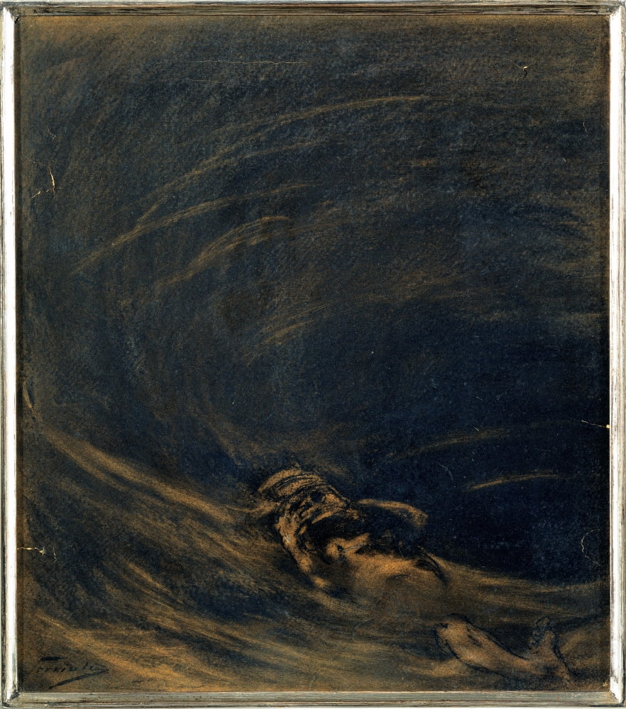 Previati Gaetano Canvas Art - (24 x 36)