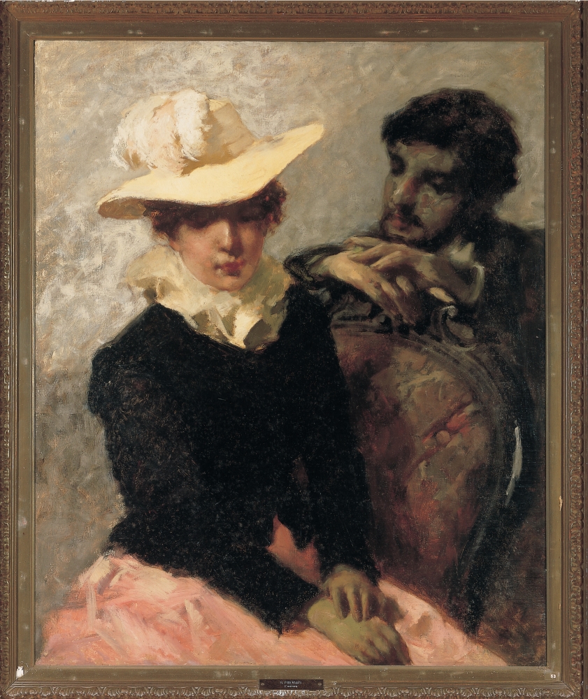 Previati Gaetano Canvas Art - (24 x 36)