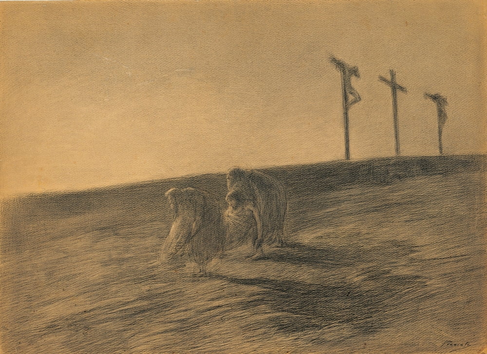 Previati Gaetano Canvas Art - (36 x 24)