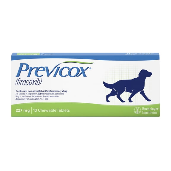 Previcox (Firocoxib) Anti-Inflammatory Chewable Tablets for Dogs, 227mg
