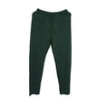 thumbnail image 1 of Previn Women Comfy Pajamas Pants Curvy Elastic Band Elasthane Fashion Basic Loungewear Cold Weather Nightwear Green X-Large, 1 of 1