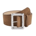 thumbnail image 1 of Previn Women's Autumn Adjustable Belts All Seasons Belt For Dress Metal Buckle Chunky Metal Buckle 2025 Belt Khaki X-Small-Large, 1 of 5