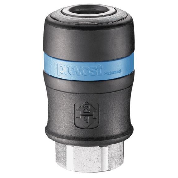 Prevost 1/2" Industrial 1/2" Female NPT Sleeve Style Coupling
