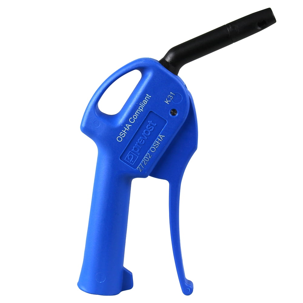 Prevost 1/4" NPT Blow Gun Compressed OSHA 27202OSH High Flow Air Blowgun Venturi