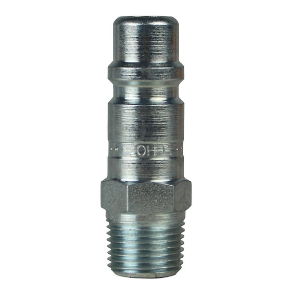 Prevost 3/8" Male NPT Industrial Interchange Steel Coupler Plug IRP116252 Single