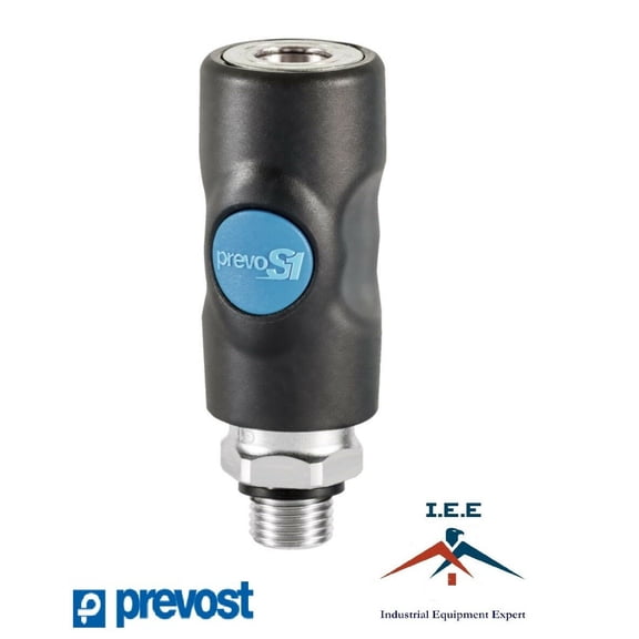 Prevost ISI 061251 Safety Air Plug Coupler 1/4" MNPT Prevo S1