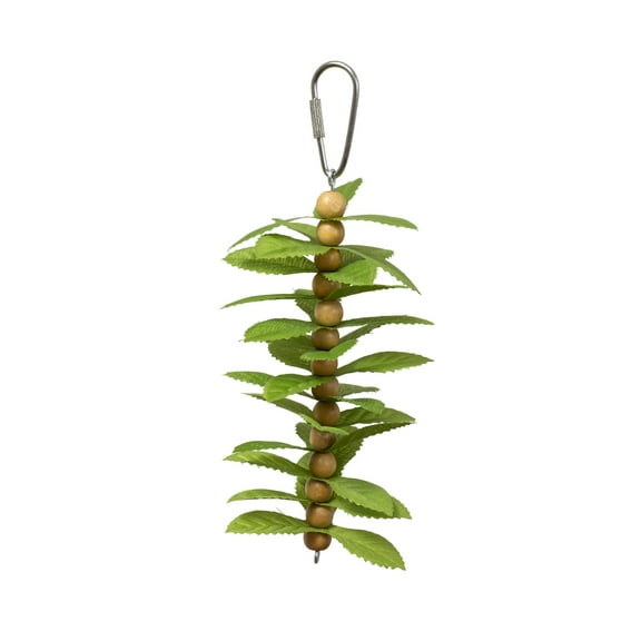 Prevue Pet Products Playfuls Physical & Mental Leaf Kabob Bird Toy 60236
