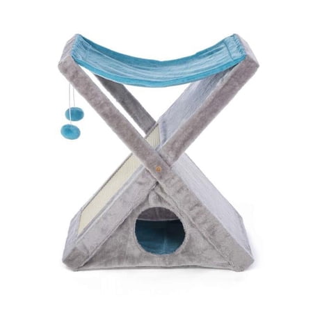 Prevue 7337 Extra Fun Kitty Center, Blue