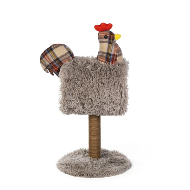 Prevue 7340 25.5 H x 11.75 in. Dia. Cozy Chicken Cat Furniture