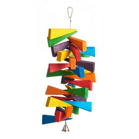 Prevue Bodacious Bites Slice of Life Bird Toy [Bird, Toys] 1 Pack - (6.5"L x 6.5"W x 16.5"H)