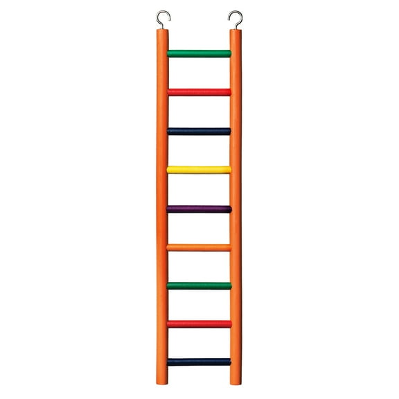 Prevue Carpenter Creations Hardwood Bird Ladder Assorted Colors - 1135