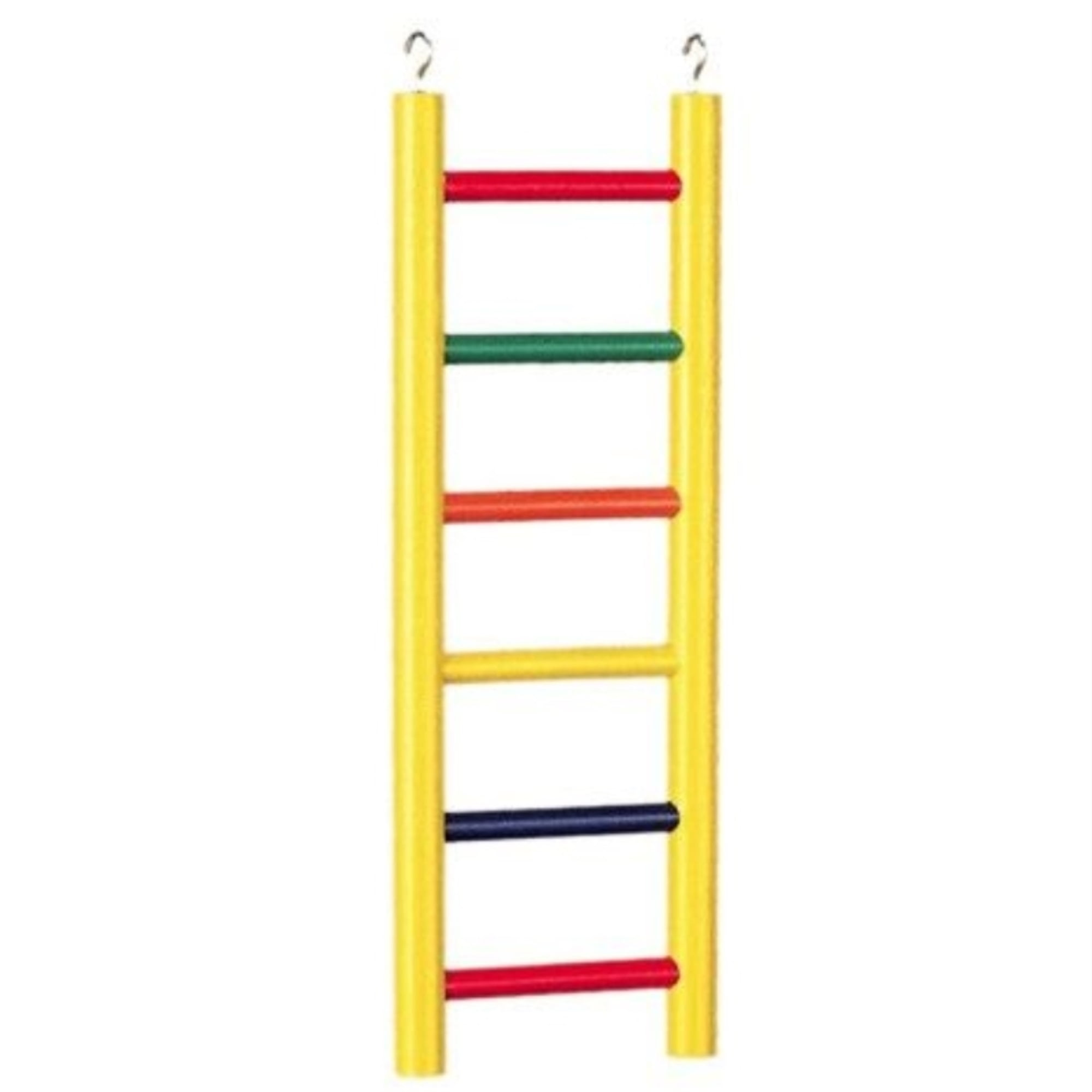 Prevue Carpenter Creations Hardwood Bird Ladder Assorted Colors 6