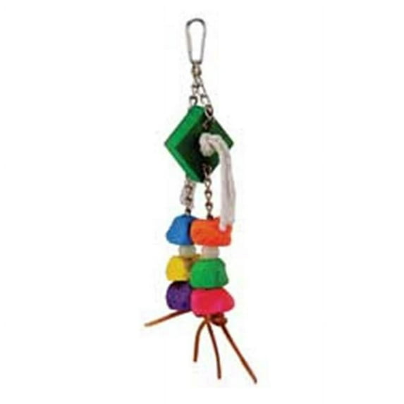 Prevue Pet Products Cosmic Crunch Comet Glow-in-the-dark Beads Bird Fun Toy