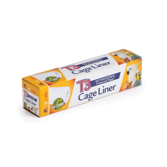 Prevue Pet Products T3 Bird Cage Liner/Box for Bird and Small Animals 18015