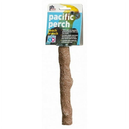 Prevue Pacific Perch - Beach Branch [Bird, Perches Plastic & Other] Small - 7" Long - (Small-Medium Birds)