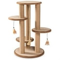 thumbnail image 1 of Kitty Power Paws Multi-Tier Cat Scratching Post 37" H, 1 of 2
