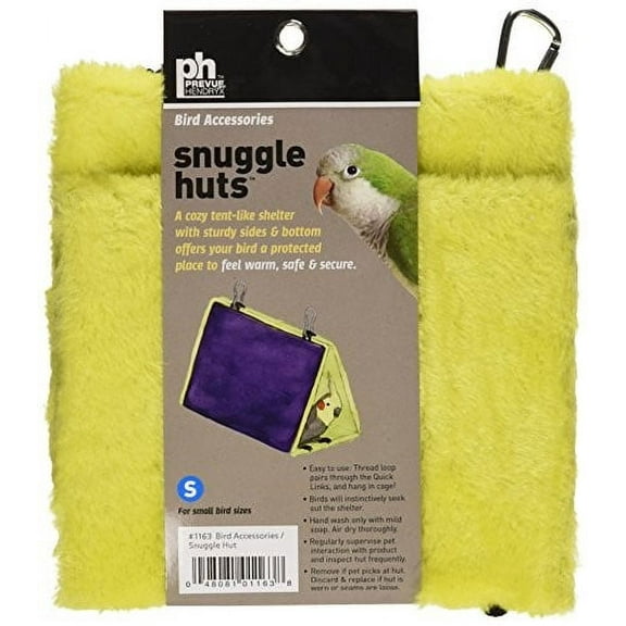Prevue Snuggle Hut - Small - 7in.L x 4.25in.W x 8.25in.H - (Assorted Colors)