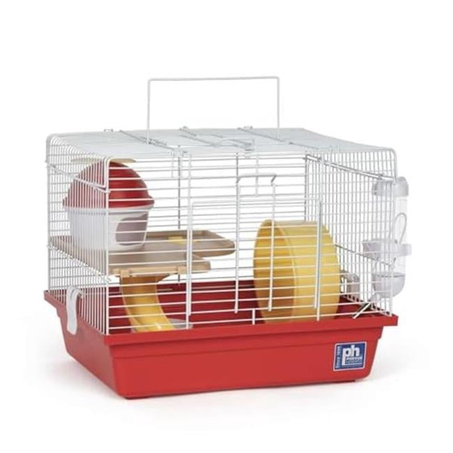Prevue Pet Products 102881 Hamster Haven 2-Story Starter Home Cage - Pack of 2