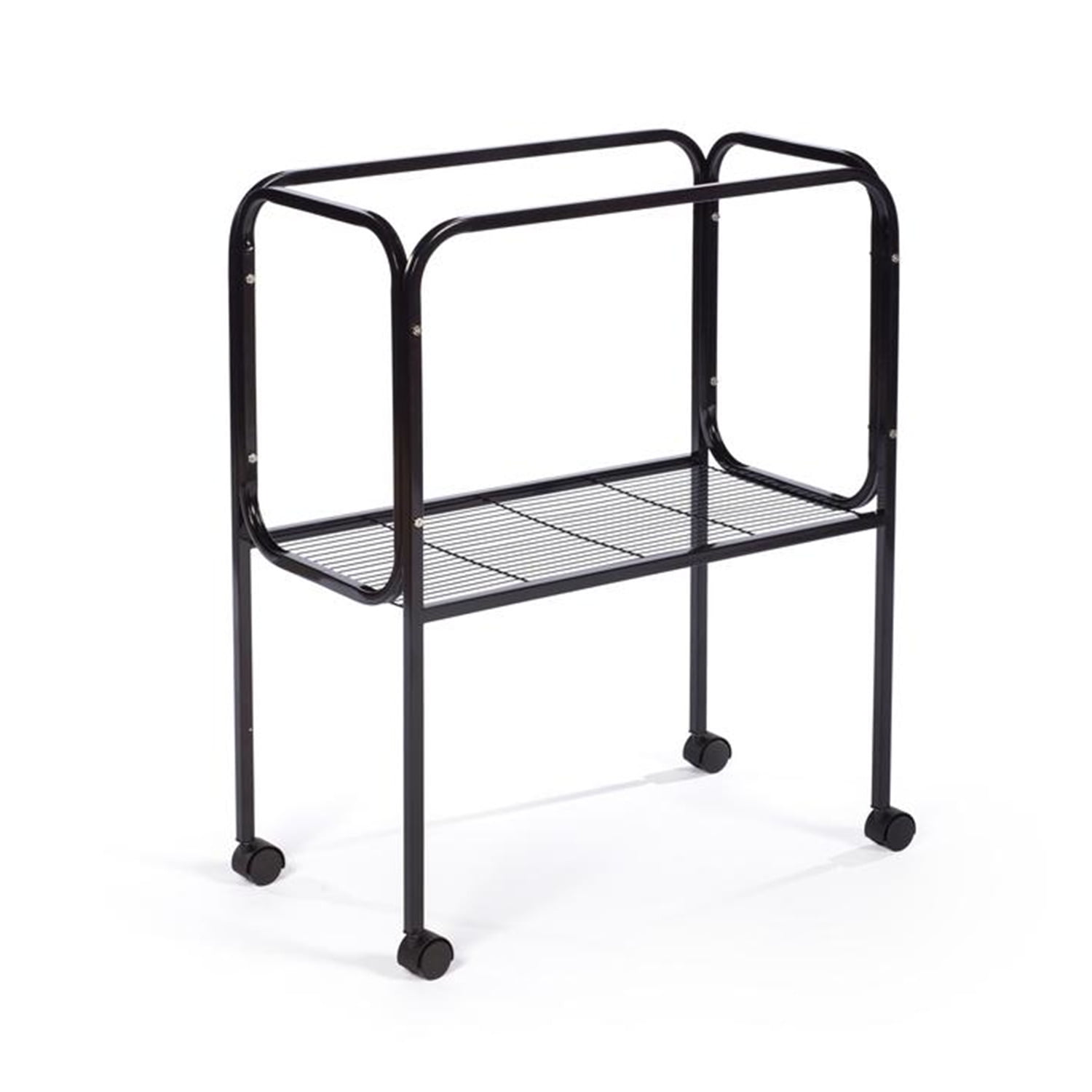 Prevue Pet Products 446 Bird Cage Stand for 26" x 14" Base Flight Cages, Black