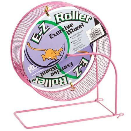 Prevue Pet Products 90013 Wire Mesh Hamster/Gerbil Wheel Toy for Small Animals, 8-Inch, Colors Vary