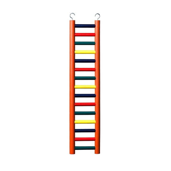 Prevue Pet Products 15-rung Multi-color Wood Bird Ladder