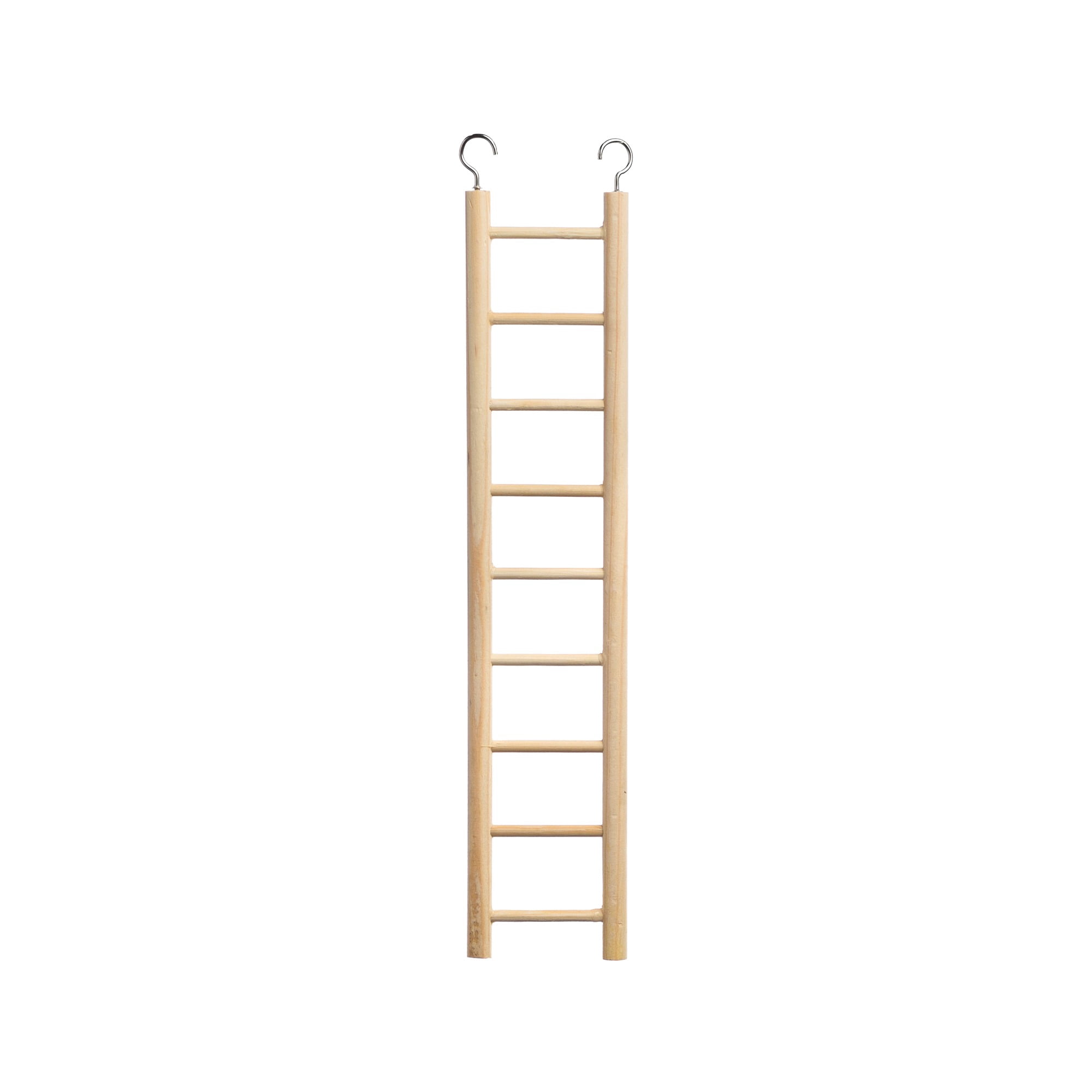 Prevue Pet Products 2.63 in Hanging Pine Wooden Bird Net Ladders with 9 ...
