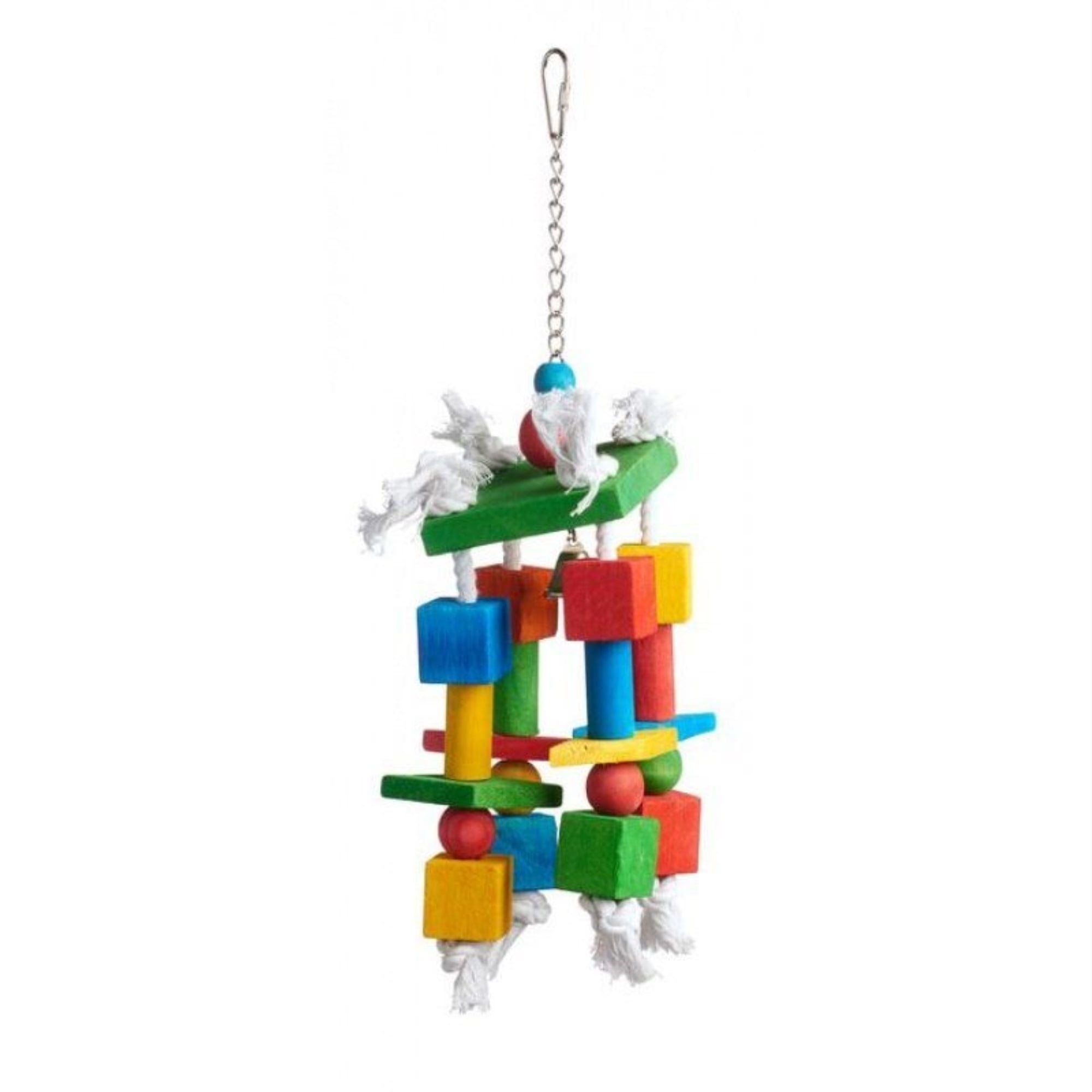 Prevue Pet Products Bodacious Bites Crazy Legs Multicolor Bird Toy 60955