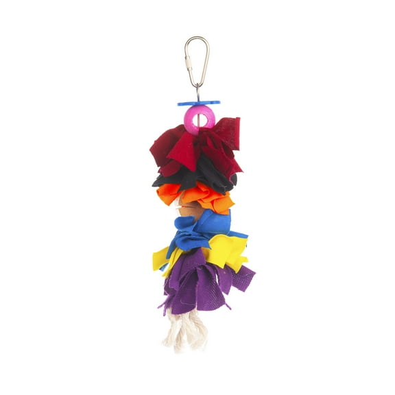 Prevue Pet Products Playfuls Physical & Mental Bow Dangles Bird Toy 62515