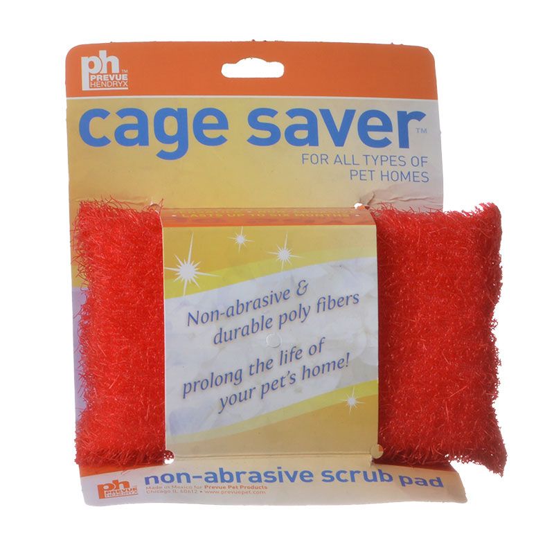 Prevue Pet Products Cage Saver Scrub Pad for Birds Cages