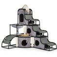 thumbnail image 1 of Prevue Pet Products Catville Tower Cat Activity Center in Gray, 56 inches Tall, 1 of 2